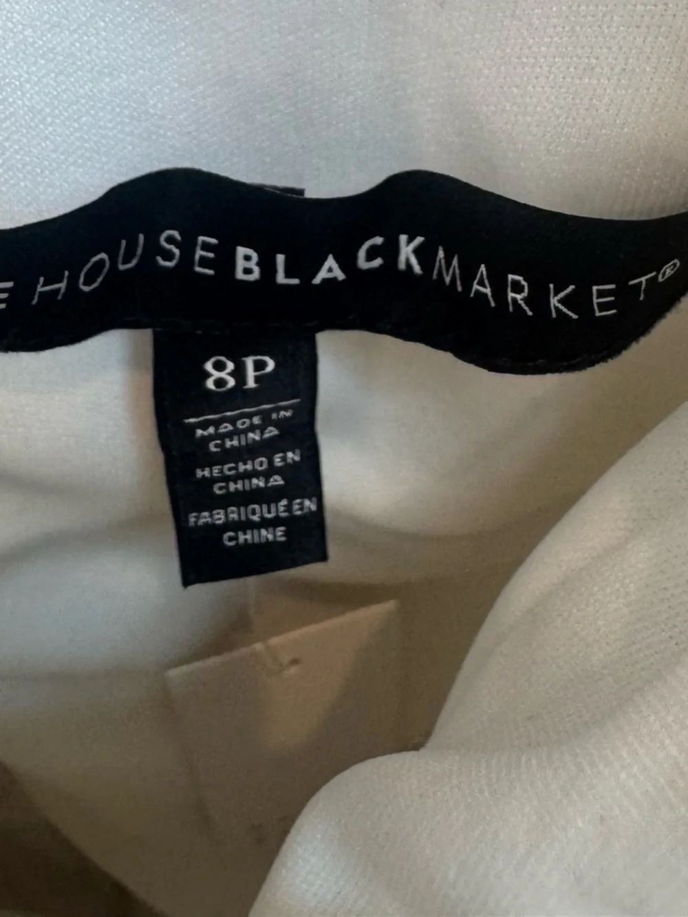 White House Black Market Cream Midi Dress with Purple Floral Print - Picture 2 of 4